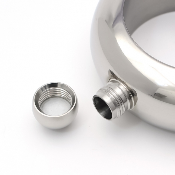 헤일로 링 힙플라스크(100ml) (실버)