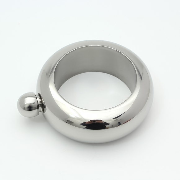 헤일로 링 힙플라스크(100ml) (실버)