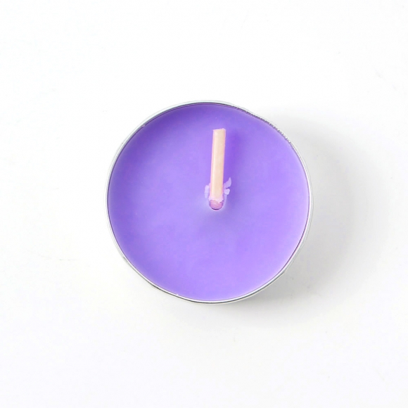 캔들하우스 원형 티라이트 50p세트(퍼플)