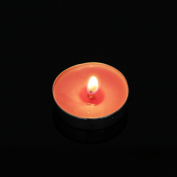 캔들하우스 원형 티라이트 50p세트(퍼플)