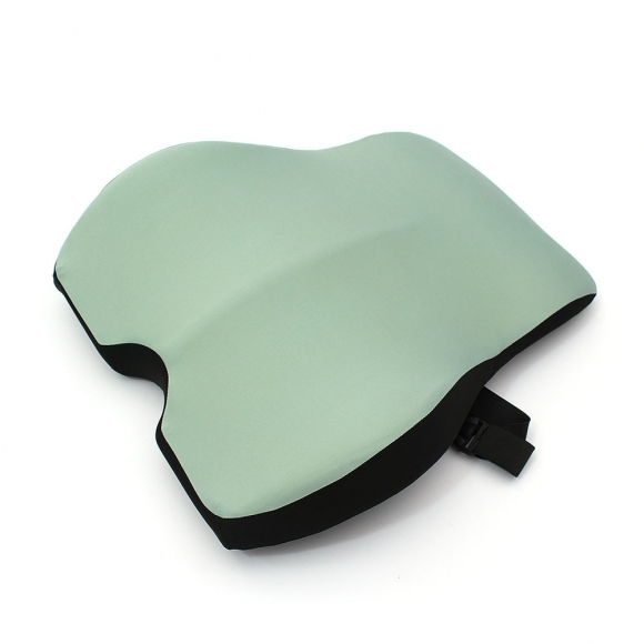 커브 메모리폼 의자 등받이 쿠션(민트)