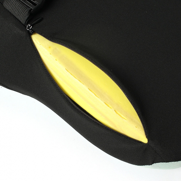 커브 메모리폼 의자 등받이 쿠션(민트)