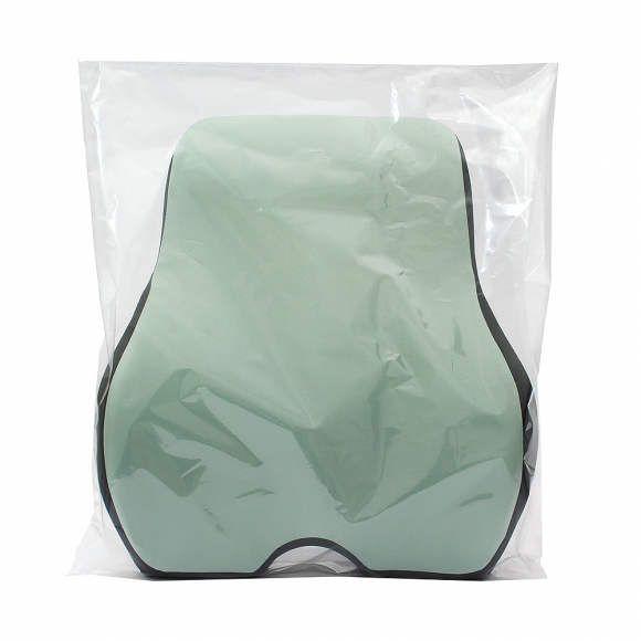 커브 메모리폼 의자 등받이 쿠션(민트)