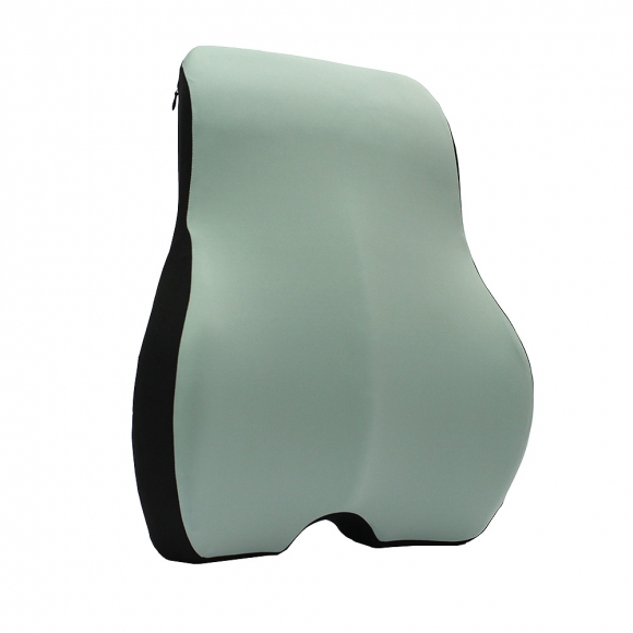 커브 메모리폼 의자 등받이 쿠션(민트)