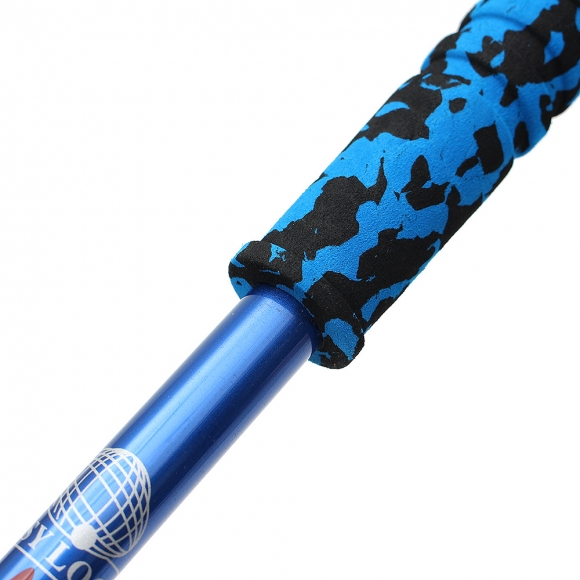 하이워킹 3단 길이조절 등산스틱(블루)