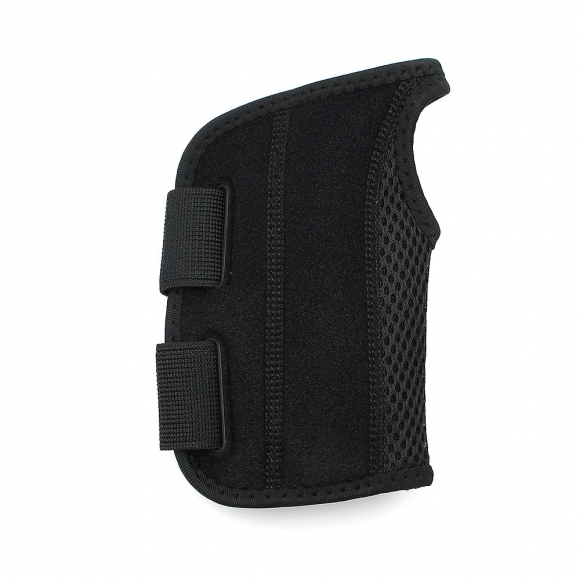 이중지지대 왼손 손목보호대(M) (블랙)