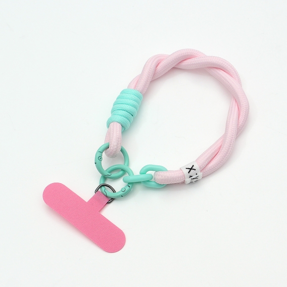 체인타이 핸드폰 손목 스트랩 2세트(핑크)