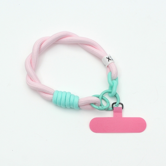 체인타이 핸드폰 손목 스트랩 2세트(핑크)