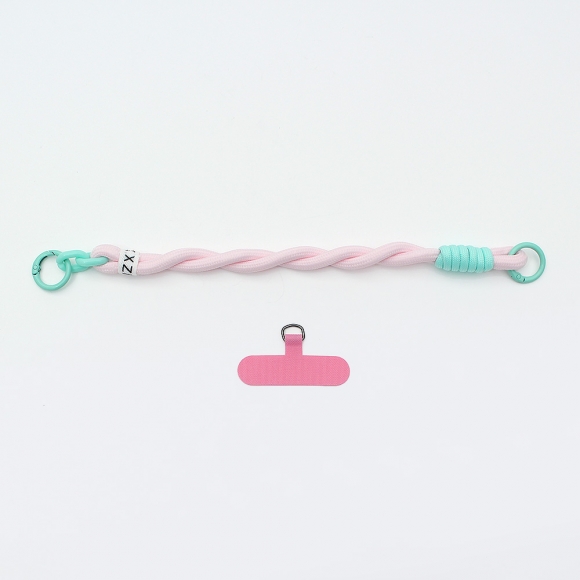 체인타이 핸드폰 손목 스트랩 2세트(핑크)
