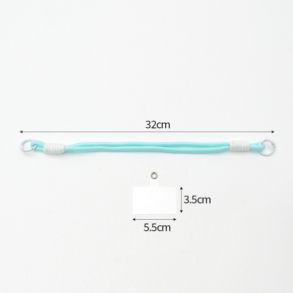 루플리 핸드폰 손목 스트랩 2세트(민트)