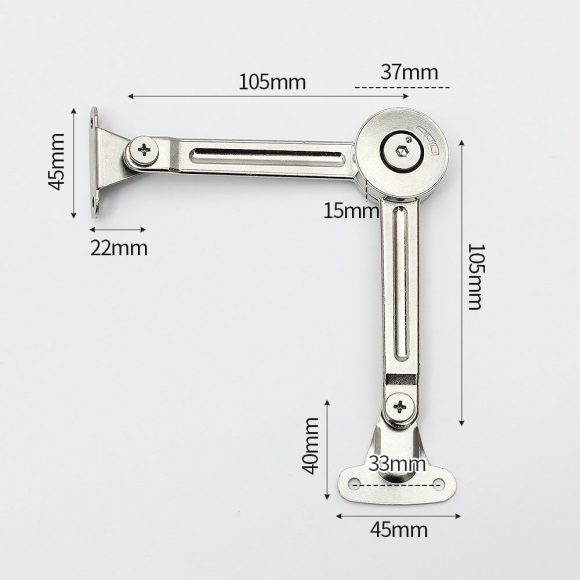 [영달철물] 프리스톱 상부장 도어 스테이 2p세트(F4)