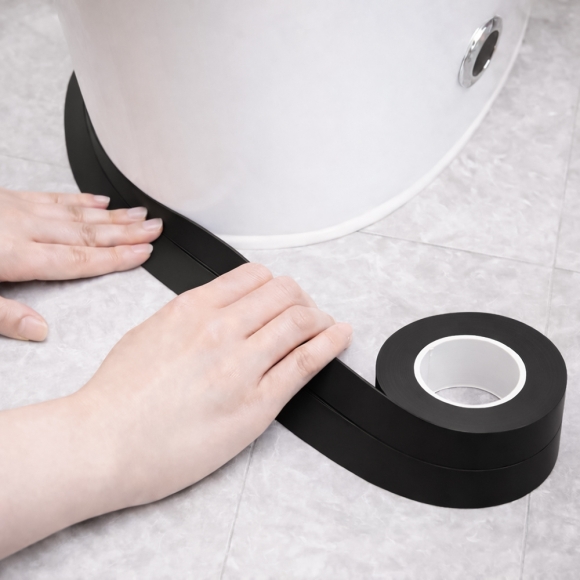 간편시공 틈새 방수테이프 2p세트(38mmx3.2m) (블랙)