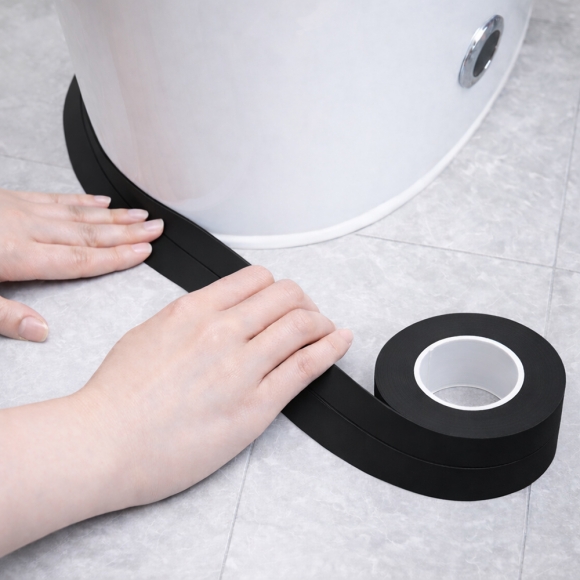 간편시공 틈새 방수테이프 2p세트(20mmx3.2m) (블랙)