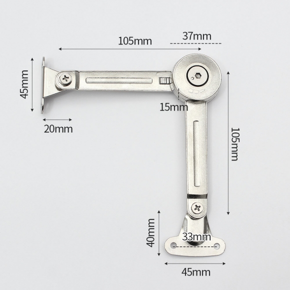 [영달철물] 프리스톱 상부장 도어 스테이 2p세트(F3)