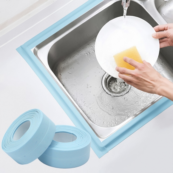 간편시공 틈새 방수테이프 2p세트(20mmx3.2m) (블루)