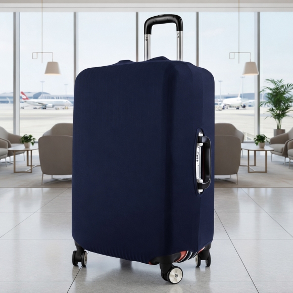 여행러버 스판 캐리어커버(18~21형) (네이비)