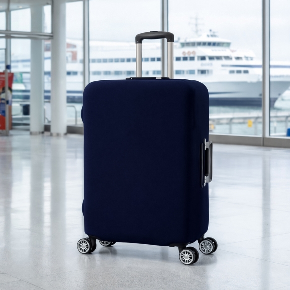 여행러버 스판 캐리어커버(26~28형) (네이비)