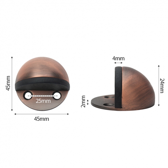 사일런스 바닥 도어범퍼(와인)