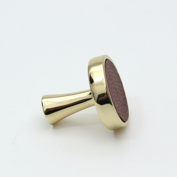 로베인 원형 가죽 가구손잡이(26mm)