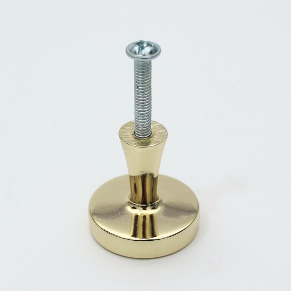 로베인 원형 가죽 가구손잡이(26mm)