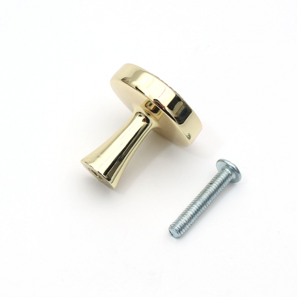 로베인 원형 가죽 가구손잡이(26mm)