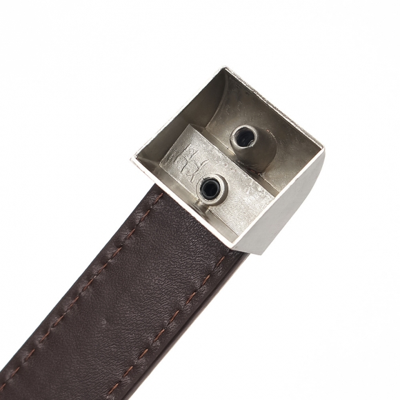 렛홈 가죽 가구손잡이 2세트(160mm) (브라운)