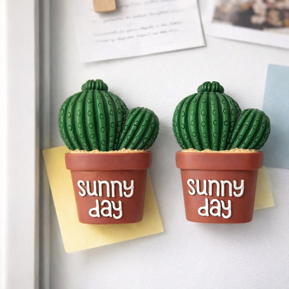 선인장 냉장고 자석 5p세트