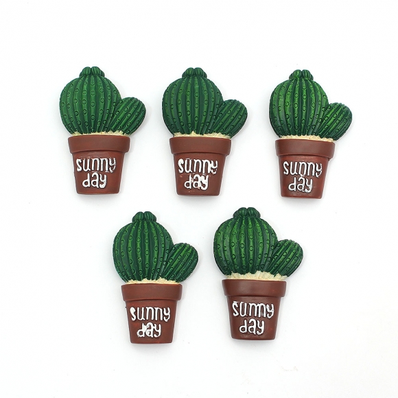 선인장 냉장고 자석 5p세트