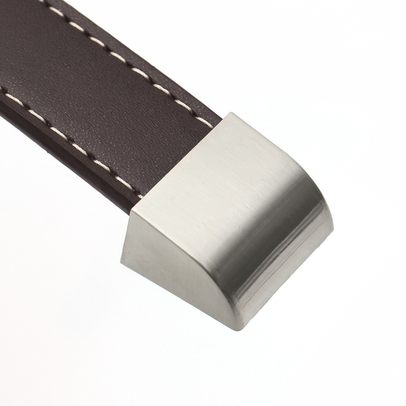 렛홈 가죽 가구손잡이 4세트(128mm) (브라운)