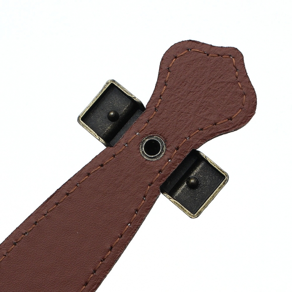 레더룸 가죽 가구 손잡이 6세트(96mm) (클래식브라운)