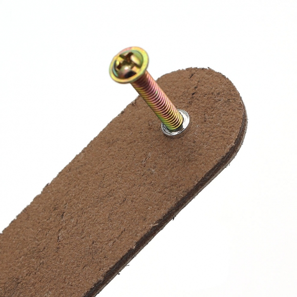 레더룸 가죽 가구 손잡이 4세트(96mm) (모던블랙)