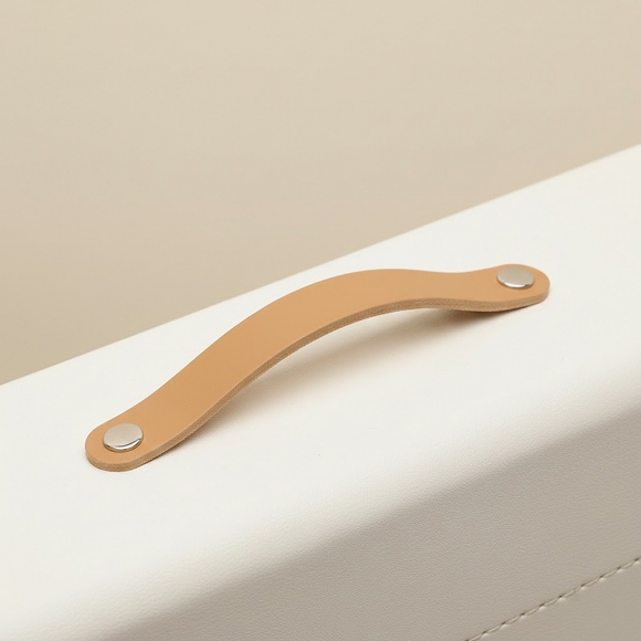 레더룸 가죽 가구 손잡이 4세트(128mm) (모던베이지)