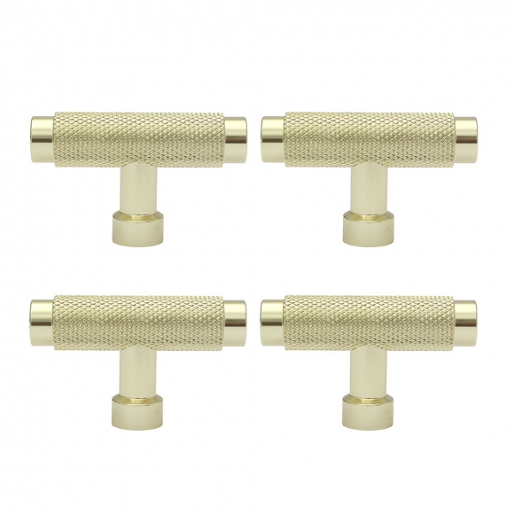 노르디아 골드 가구손잡이 4개입(1구) (다이아)