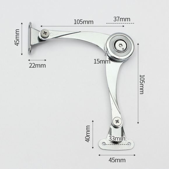 [영달철물] 프리스톱 상부장 도어 스테이 2p세트(F1)