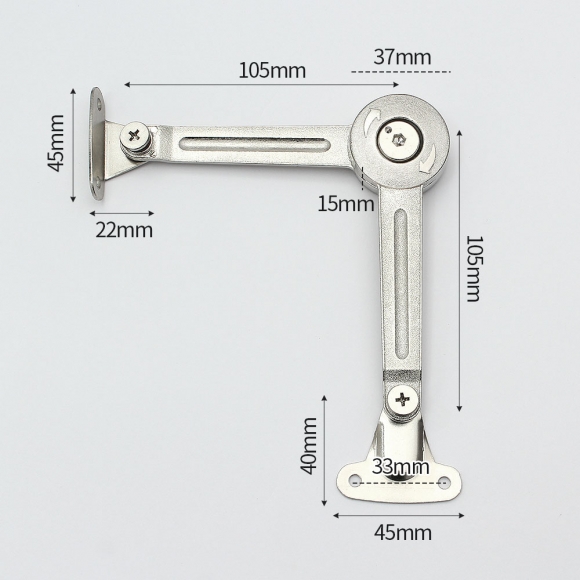 [영달철물] 프리스톱 상부장 도어 스테이 2p세트(F2)