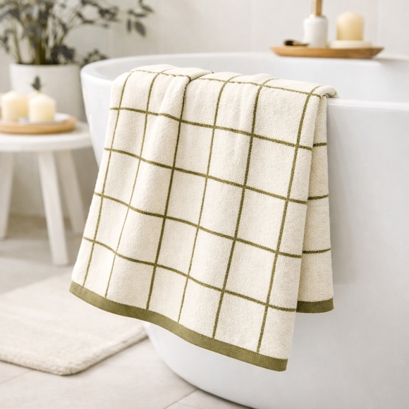 뽀송데이 30수 코튼 바스타월(화이트)