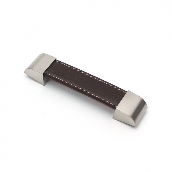 렛홈 가죽 가구손잡이 4세트(96mm) (브라운)