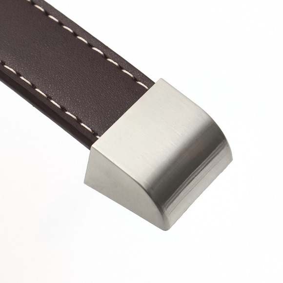 렛홈 가죽 가구손잡이 4세트(96mm) (브라운)