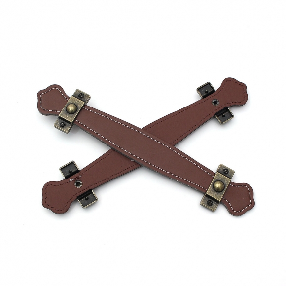 레더룸 가죽 가구 손잡이 5세트(128mm) (클래식브라운)