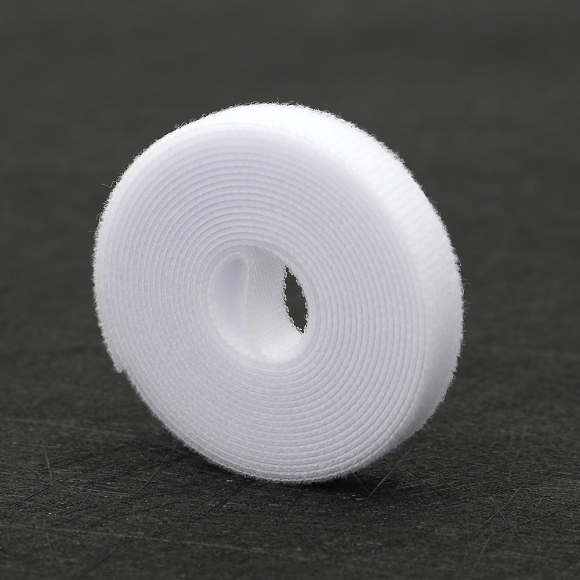 탈부착 테이프 케이블타이 10p세트 (10mmx2m) (화이트)