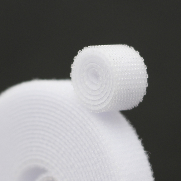 탈부착 테이프 케이블타이 10p세트 (10mmx2m) (화이트)