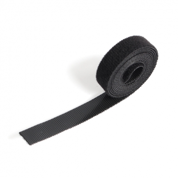 탈부착 테이프 케이블타이 10p세트 (10mmx1m) (블랙)