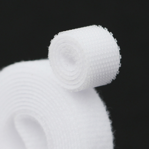 탈부착 테이프 케이블타이 10p세트 (10mmx1m) (화이트)