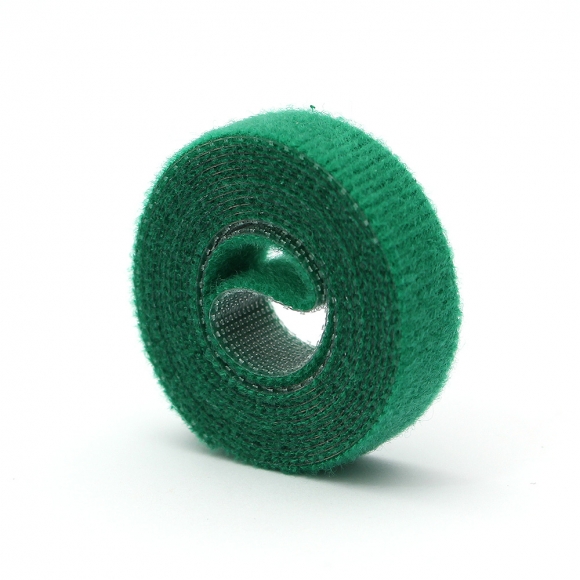 탈부착 테이프 케이블타이 10p세트 (10mmx1m) (그린)