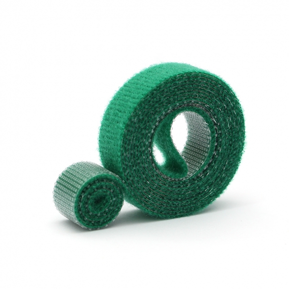 탈부착 테이프 케이블타이 10p세트 (10mmx1m) (그린)