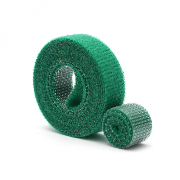 탈부착 테이프 케이블타이 10p세트 (10mmx1m) (그린)