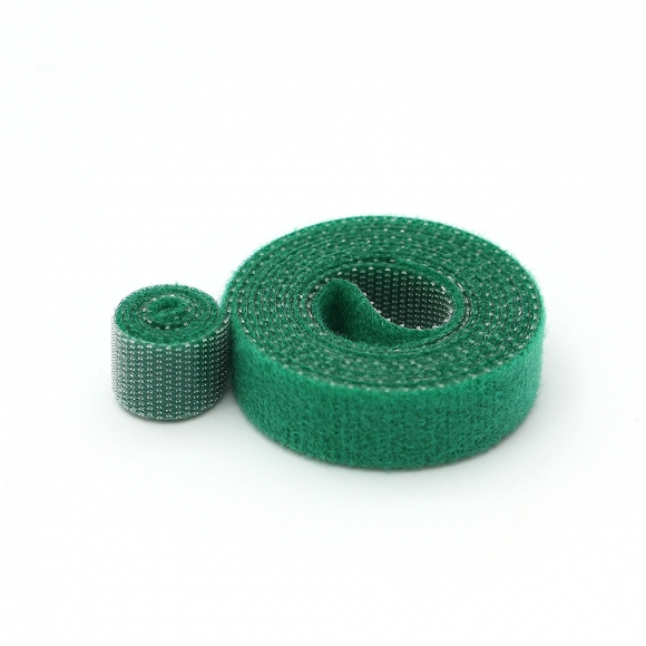 탈부착 테이프 케이블타이 10p세트 (10mmx1m) (그린)