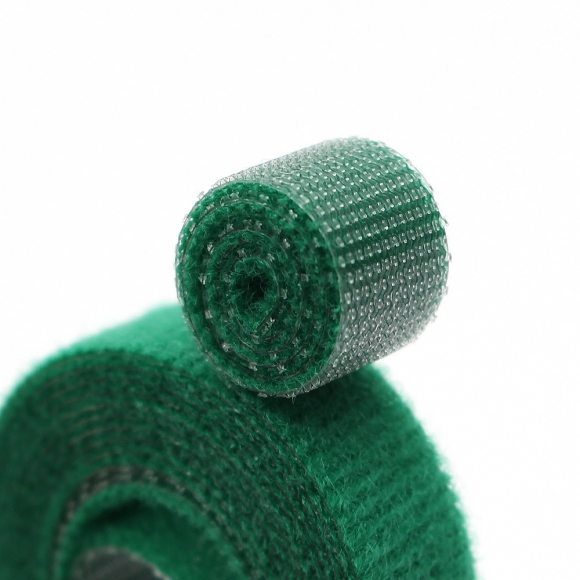 탈부착 테이프 케이블타이 10p세트 (10mmx1m) (그린)