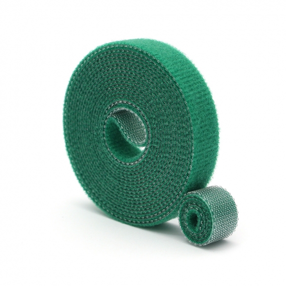 탈부착 테이프 케이블타이 10p세트 (10mmx2m) (그린)