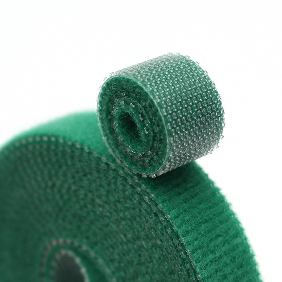 탈부착 테이프 케이블타이 10p세트 (10mmx2m) (그린)